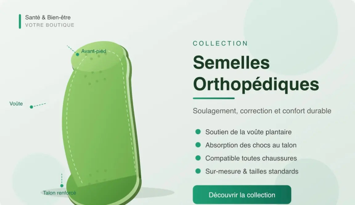 Semelles orthopédiques