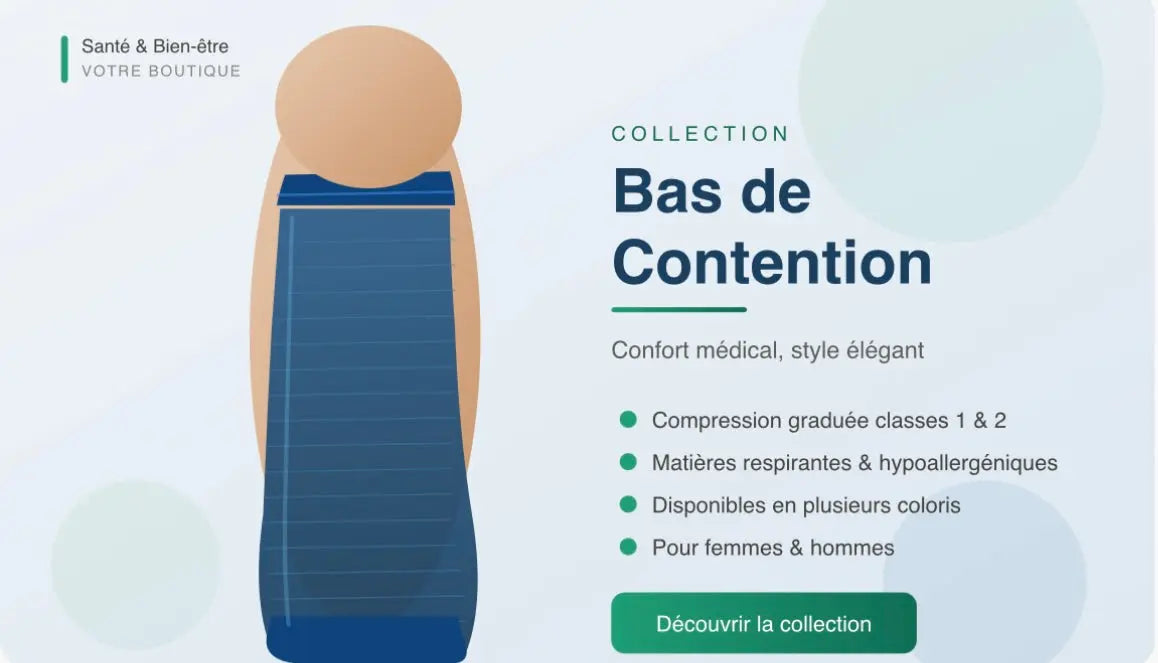 Bas de contention