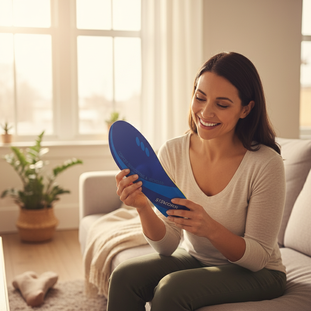 Semelles orthopédiques confortables et soutenantes orthopiedique